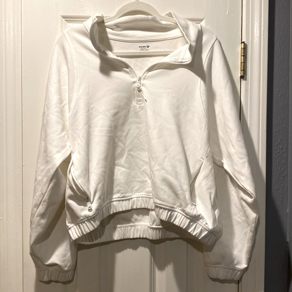 ✨LIKE NEW!✨ OLD NAVY ACTIVE DYNAMIC FLEECE PULLOVER SWEATSHIRT SZ XL